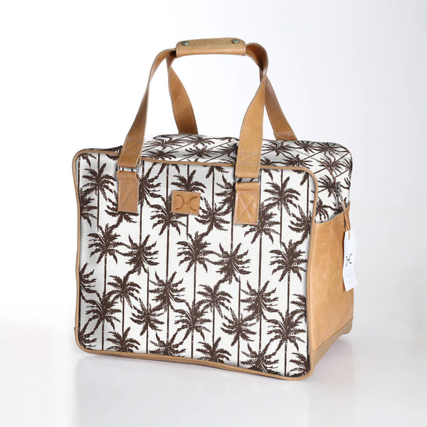 Palm Neutral - Laminated Weekender Bag