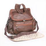 Leather Nappy Backpacks
