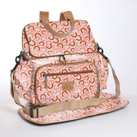 Lucky Blush - Laminated Nappy Backpack
