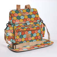Smiley Jet - Laminated Nappy Backpack