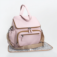 Leather Nappy Backpacks
