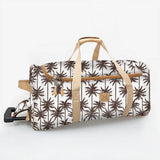 Laminated Wheelie Travel Bag