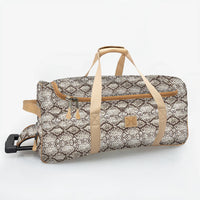 Laminated Wheelie Travel Bag