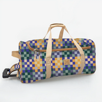 Laminated Wheelie Travel Bag