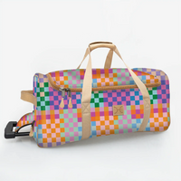 Laminated Wheelie Travel Bag
