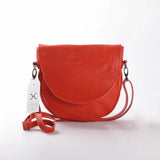 Genuine Leather Saddle Handbag
