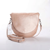 Genuine Leather Saddle Handbag