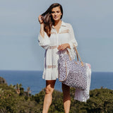 Laminated Utility Shopper Bag