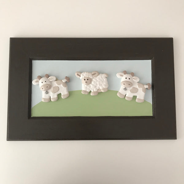 Buttercup Farm - Large Ceramic Picture Frame