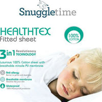 Healthtex Sheets / Mattress Protector – 100% Cotton with PU Membranes