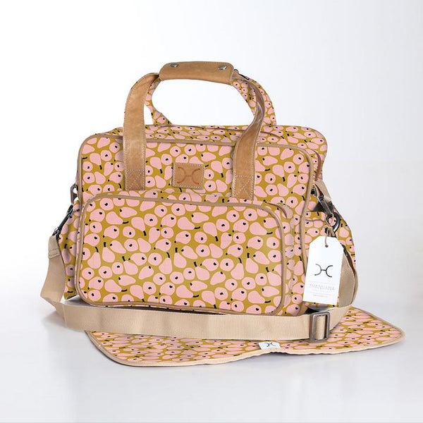 Gerry Pear Bloom - Laminated Nappy Bag