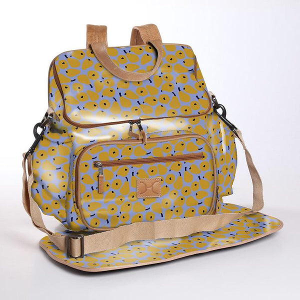 Gerry Pear Ocean - Laminated Nappy Backpack