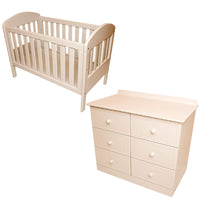 Taryn Cot & Large Compactum - 6 Drawers