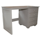 Small Desk with 1 Side Unit - Paneled