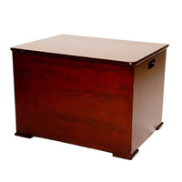 Toy Box With Wooden Lid - Small