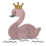 Swan Princess Linen Set 3 - Blush & Gold